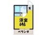 プレア－ル加納 1Rの間取り