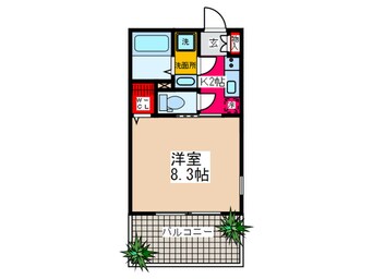 間取図 エムズコート新石切