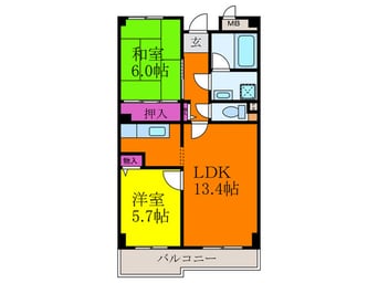 間取図 センチュリー上山手