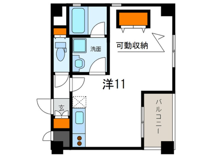 間取図 セルフィ－ユ三宮