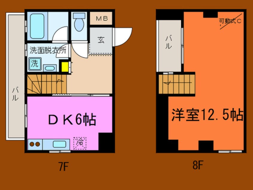 間取図 セルフィ－ユ三宮