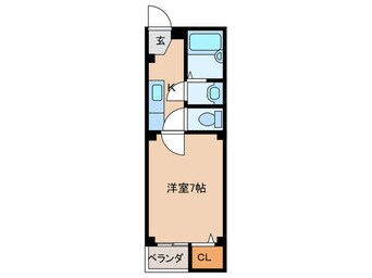 間取図 プチシャトー寺田