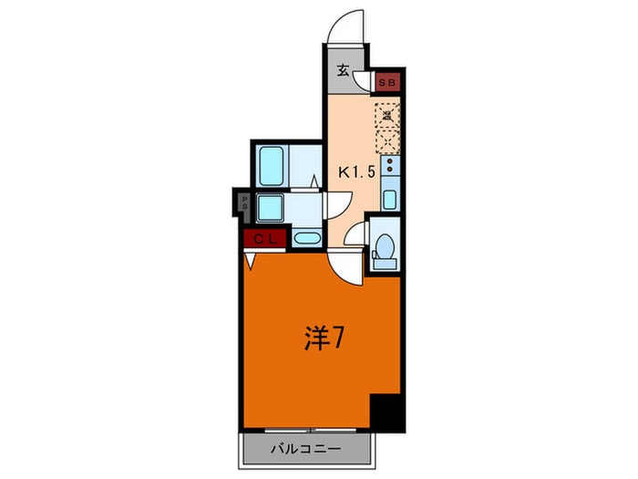 間取り図 アドバンス三宮ステージア(904)
