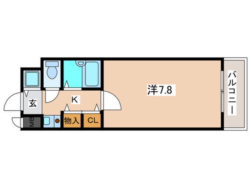 間取図 フロレスコ昭和町