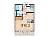 ＯＴＴ.Ｓ西ノ口 1Rの間取り