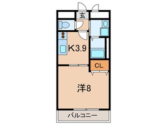 間取図 アンプル－ルクラ－ジュエクラ