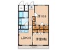 コボリクラスタ西宮北口(503) 2LDKの間取り