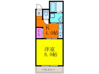 間取図 コスモコ－ポラス