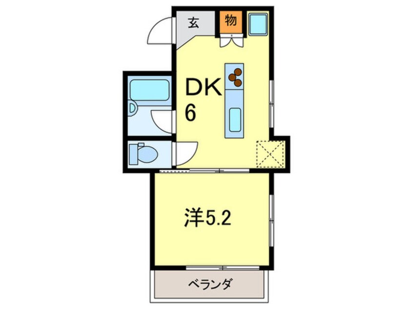 間取図 quatre saisons