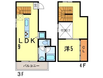 間取図 quatre saisons