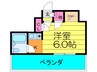 ＥＸＥ Ｃｏｕｒｔ枚方 Ｂ棟 1Kの間取り