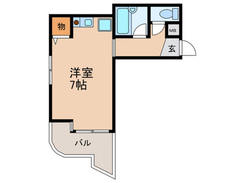 間取図 メゾンシクロ