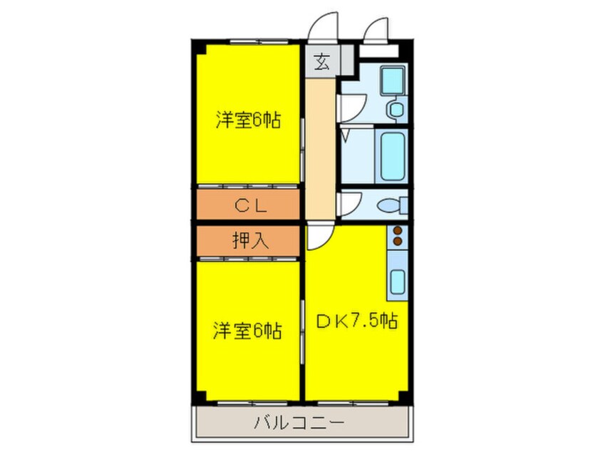 間取図 リッチモンド