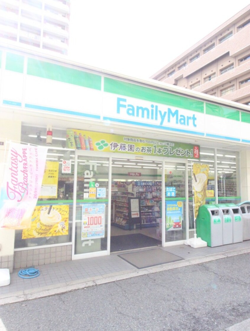 ファミマ(コンビニ)まで47m ﾌﾟﾗｳﾄﾞ南堀江(1102)