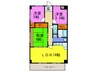 フクスイマンション 3LDKの間取り