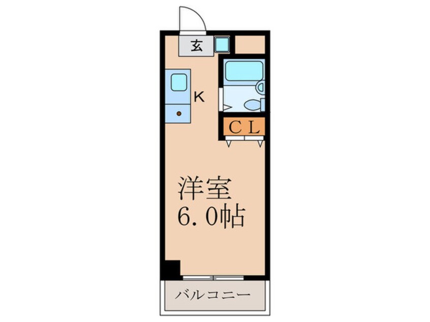 間取図 シフォン神泉苑