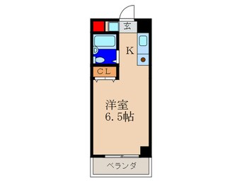 間取図 シフォン神泉苑