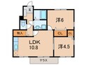 グランディ－ルの間取図
