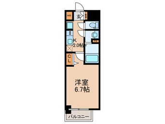 間取図 ArtizA淡路