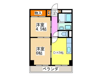 間取図 ラパンジール京橋
