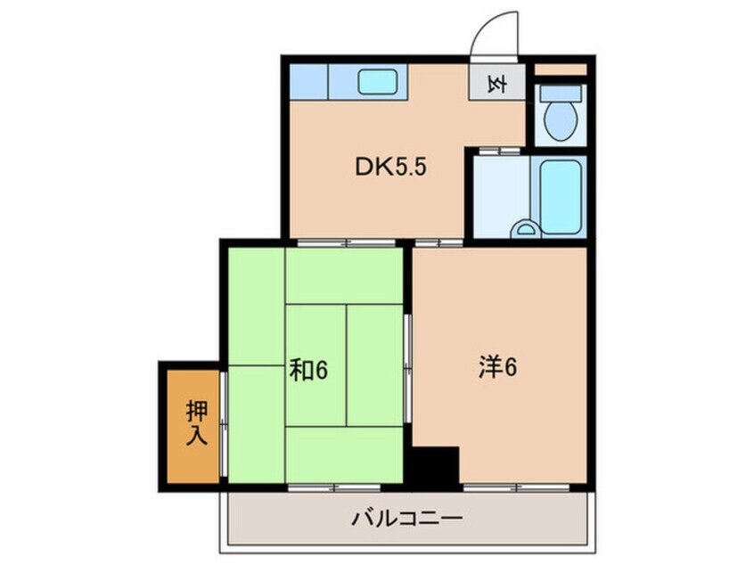間取図 バンドーム大津和