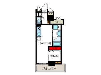 間取図 ル・マージュ新町