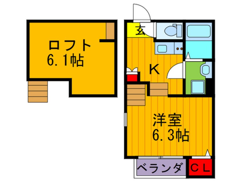 間取図 VIVACE　K