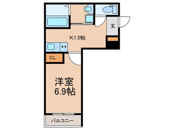 間取図 フジパレス出来島Ⅱ番館