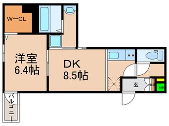 間取図 フジパレス出来島Ⅱ番館