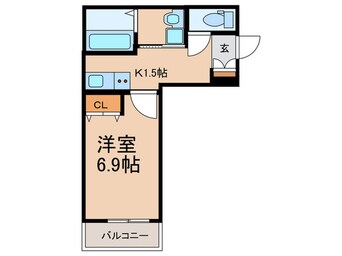 間取図 フジパレス出来島Ⅱ番館