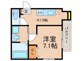 間取図 フジパレス出来島Ⅱ番館