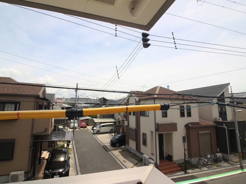 室内からの展望 フジパレス出来島Ⅱ番館