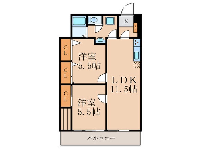 間取り図 ロイヤルハイツ秀