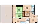 ガ－デンヒル鳴滝の間取図