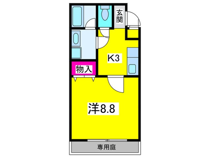 間取り図 Cozy House　Guminoki