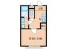 Cozy House　Guminoki 1Kの間取り