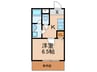 Cozy House　Guminoki 1Kの間取り