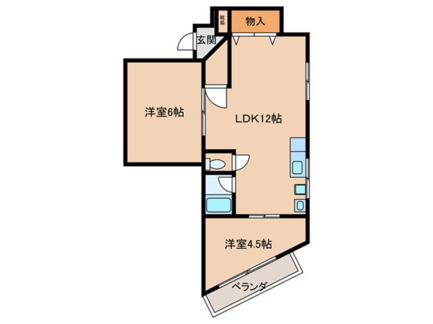 間取図 マンション華