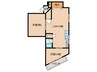マンション華 2LDKの間取り