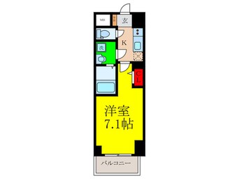 間取図 S-RESIDENCE千里丘