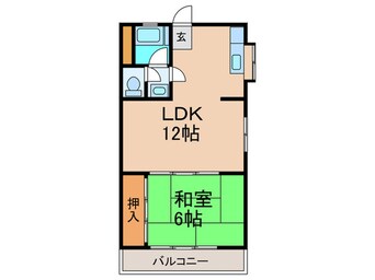 間取図 サンハイツ