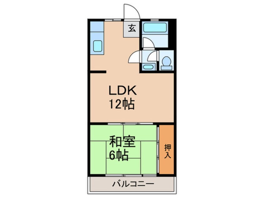 間取図 サンハイツ