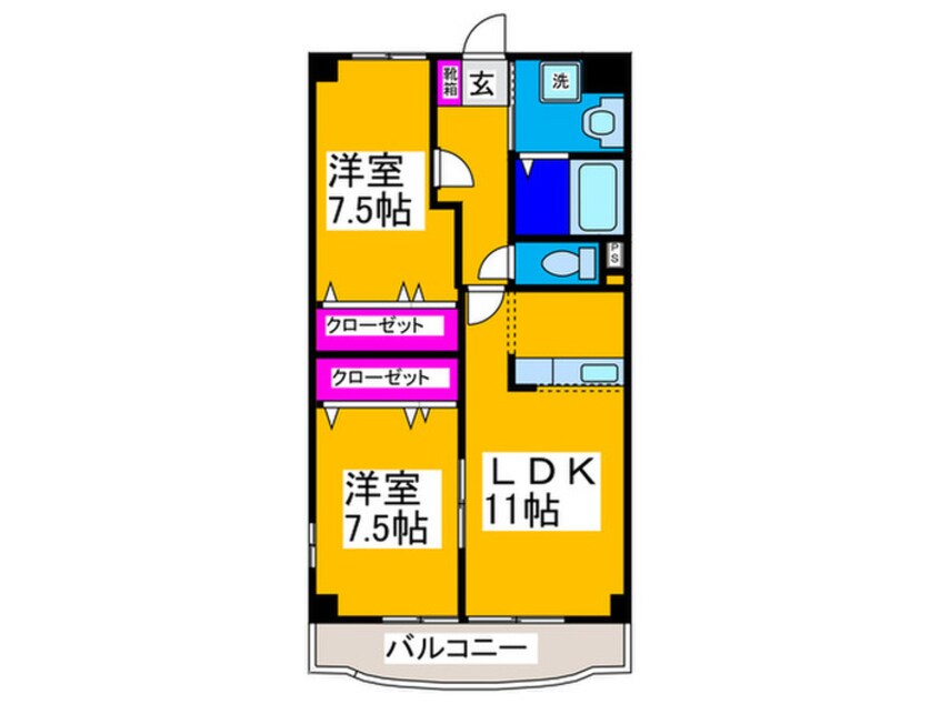 間取図 ベルドミ－ル