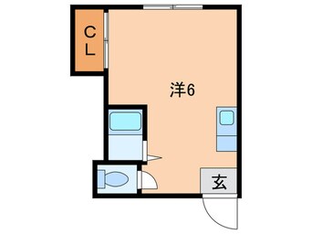 間取図 福寿コ－ポ