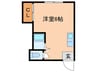 福寿コ－ポ 1Rの間取り