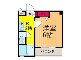 間取図 アロマ２１