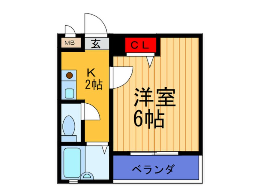 間取図 アロマ２１