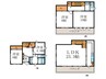 壬生辻町戸建 4LDKの間取り