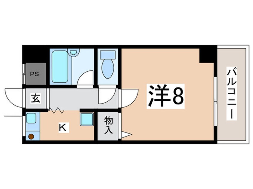 間取図 パレロイヤル