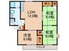 エクセル平井Ⅱ　Ｂ棟 3LDKの間取り